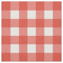 Search for red and white check fabric Gingham