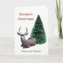 Search for wild animal christmas cards Tree