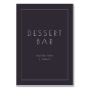 Search for dessert tabletop signs Bar