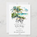 Search for beach scene invitations Palm trees