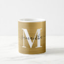 Search for gold black and white mugs Chic