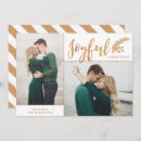 Search for faux gold foil christmas cards Stylish