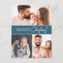 Search for dark blue christmas cards Photo collage