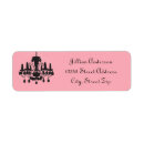 Search for parisian return address labels Pink