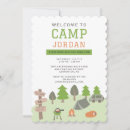 Search for campfire party invitations Glamping