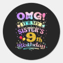 Search for 9th birthday stickers Happy