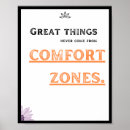 Search for comfort zone posters Growth