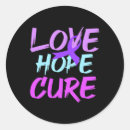 Search for purple awareness ribbon stickers Hope