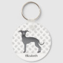 Search for cute greyhound key rings Iggy