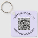 Search for brand square key rings Qr code