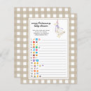 Search for baby shower pictionary Watercolor