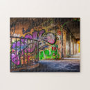 Search for graffiti street art puzzles Colourful
