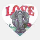 Search for elephant valentine stickers Romance