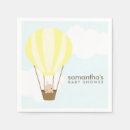 Search for hot air balloon napkins Whimsical