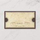 Search for ticket place cards Admission