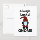 Search for gnomes postcards Whimsical