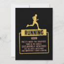 Search for track invitations Running