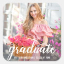 Search for pretty graduation stickers Graduate