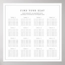 Search for 16 table wedding seating charts White