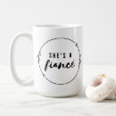 Search for fiancé mugs Bride to be