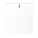 Search for music notepads Treble