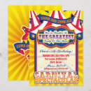 Search for spectacular invitations Carnival