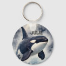 Search for whales round key rings Killer whale