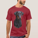 Search for black doberman tshirts Pinscher