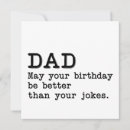 Search for jokes birthday invitations Dad