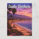 Search for santa barbara postcards Usa