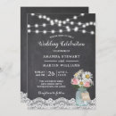 Search for rustic backyard wedding invitations Chalkboard