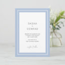 Search for cornflower wedding invitations Modern