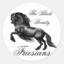 Search for friesian stickers Black