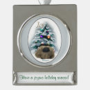 Search for pekingese christmas tree decorations For pets