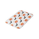 Search for halloween pumpkin bath mats Bats