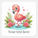 Search for pink flamingo stickers Flowers