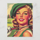Search for golf girl postcards Sports