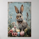 Search for easter bunny posters Vintage halloween