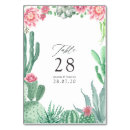 Search for succulent table cards Desert
