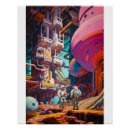 Search for space scene posters Aliens