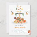 Search for pizza cards invites Italian