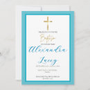 Search for teal christening invitations Modern
