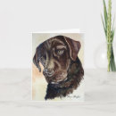 Search for chocolate lab cards Labrador retriever