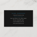 Search for conservative business cards Elegant