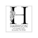 Search for letter h rubber stamps Elegant