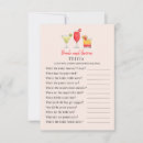 Search for who knows groom best Bridal shower