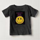 Search for happy face baby shirts Smile