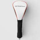 Search for blank golf head covers Create your own