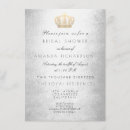 Search for crown bridal shower invitations Bride