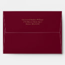 Search for burgundy envelopes Gold